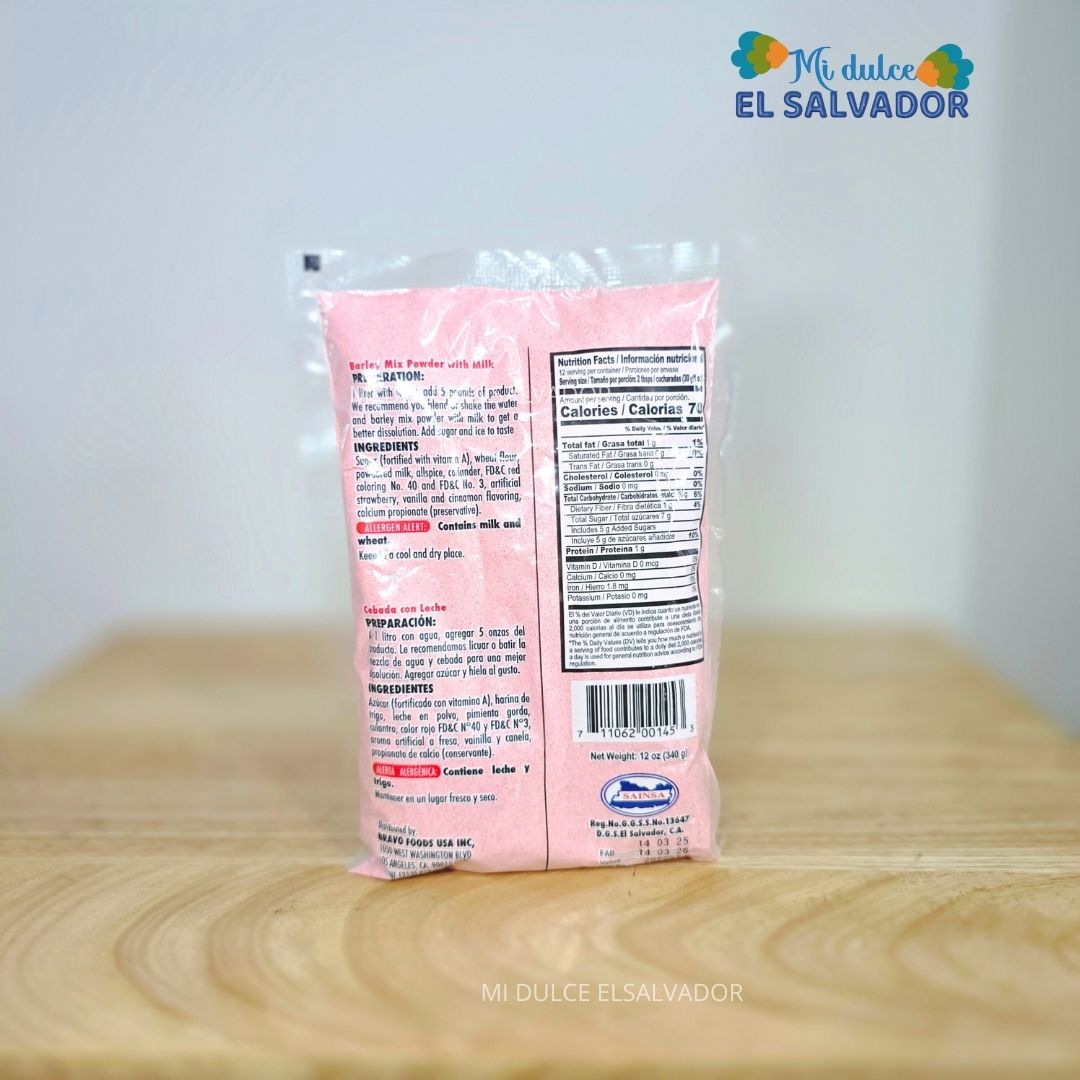 Cebada con leche - Sainsa 340 gr