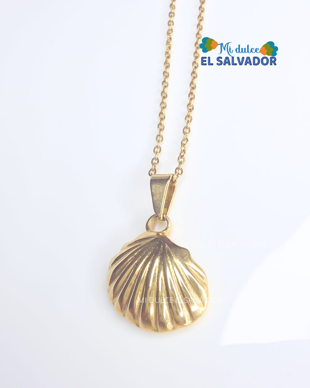 Cadena con dije concha