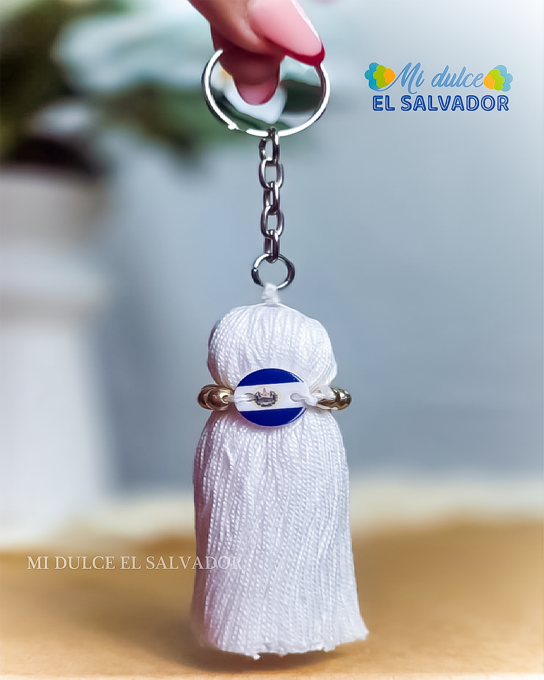Llavero tassel El Salvador