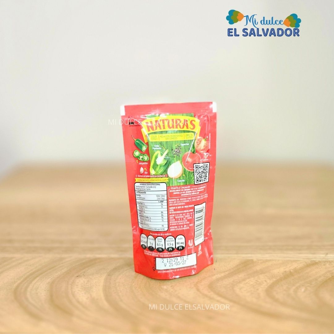 Salsa de tomate sabor jalapeño - NATURAS