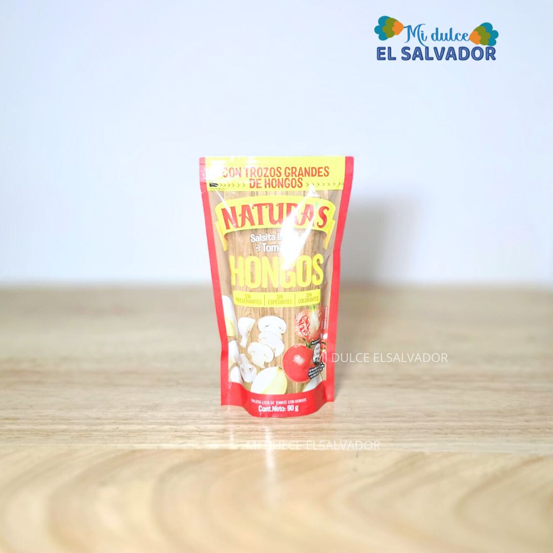 Salsa de tomate sabor hongos - NATURAS