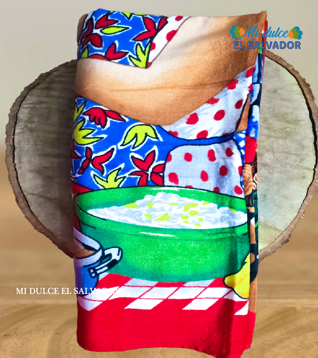 Toalla típica LAS PUPUSAS SALVADOREÑAS