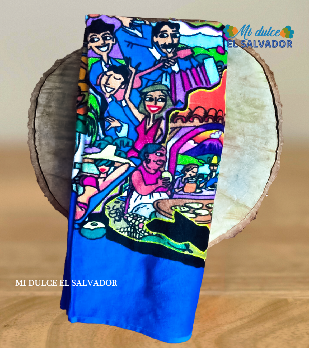 Toalla típica MAPA EL SALVADOR
