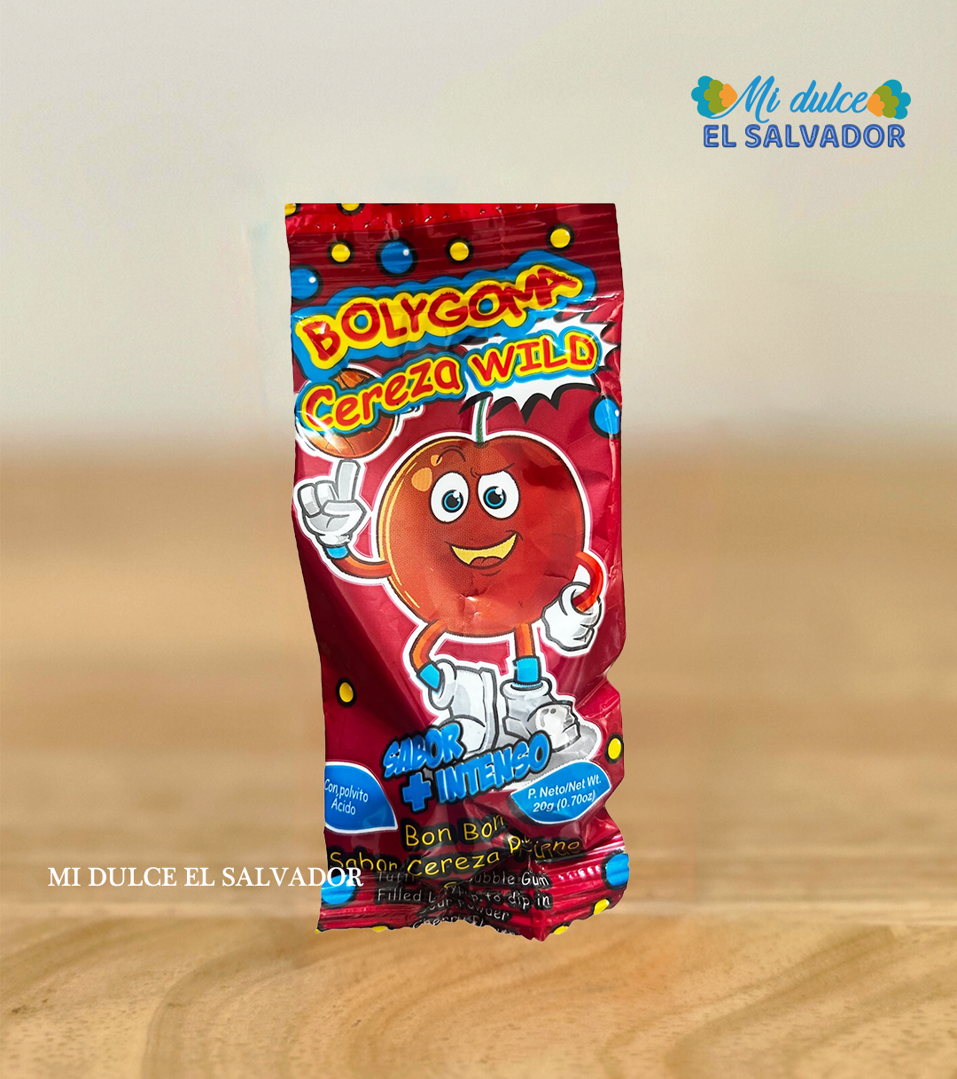 Bolygoma (12 unidades) sabor cereza