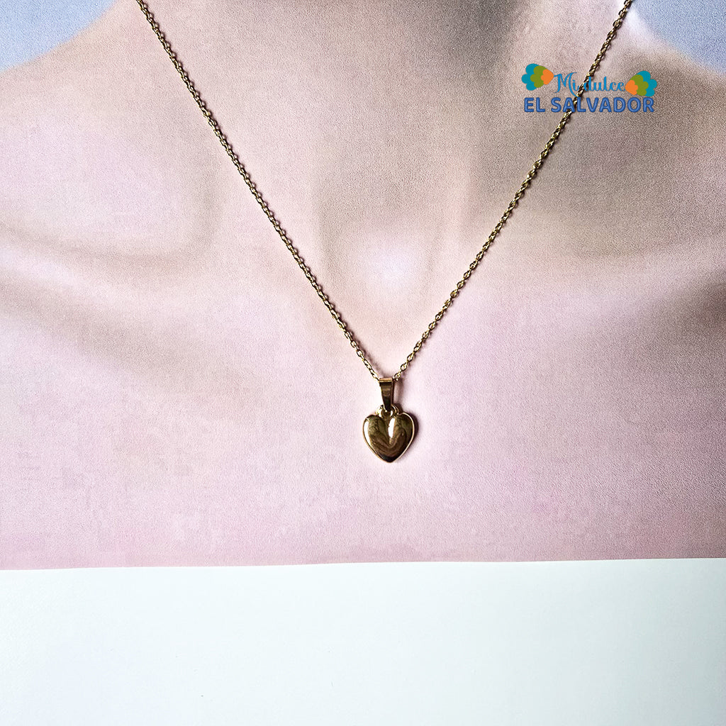 Cadena dije corazón