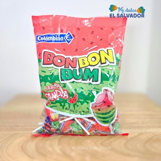 Bombones Bon Bon Bum sabor sandia