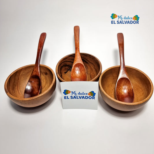 Bowl de madera - 6 piezas