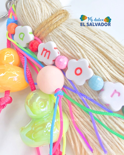 Llavero tassel amor