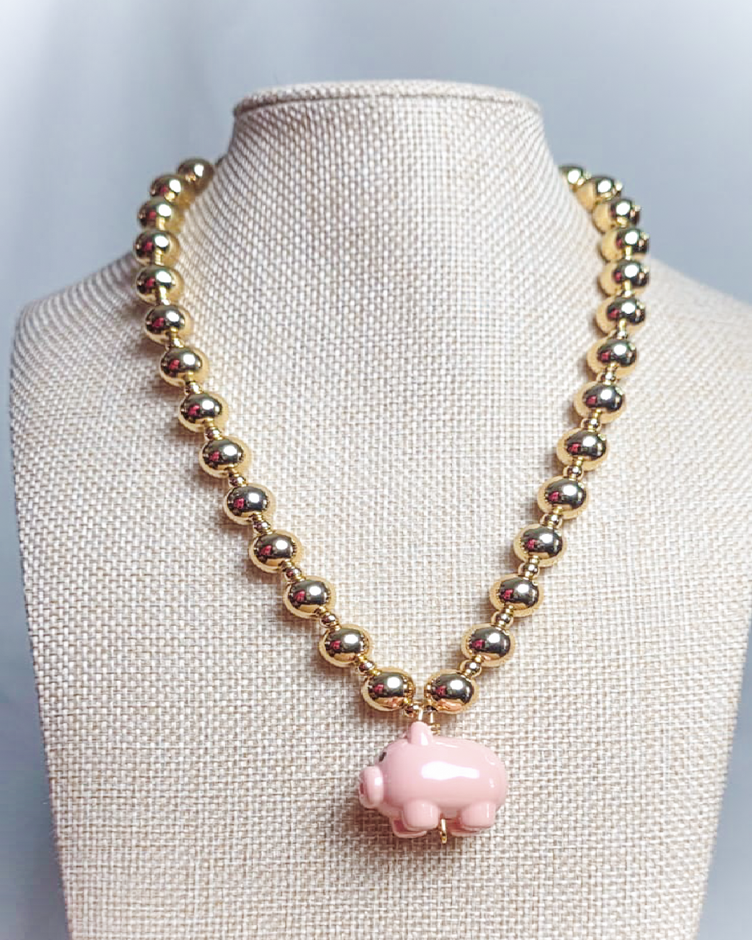 Cadena chunky dije cerdito