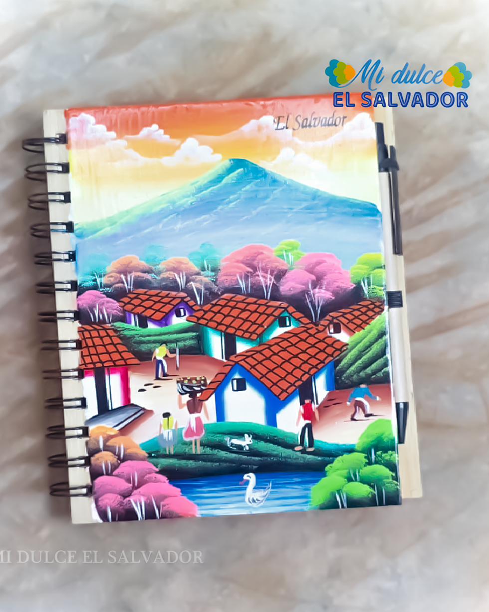 Cuaderno con boligrafo