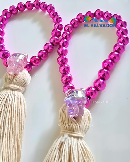 Duo colgantes tassel