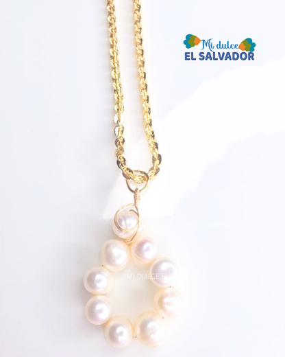 Cadena perlas cultivadas