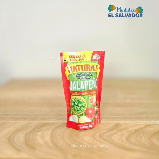 Salsa de tomate sabor jalapeño - NATURAS