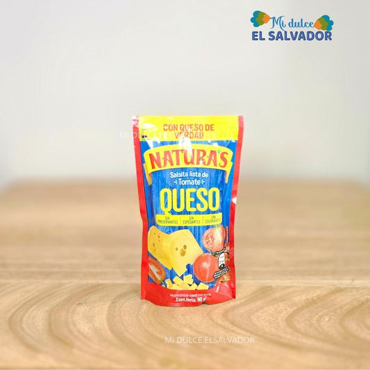Salsa de tomate sabor queso - NATURAS
